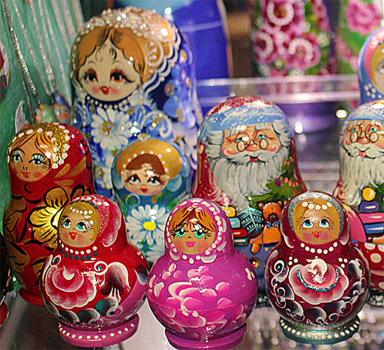 Matryoshka Dolls We stock a wide variety of designs and sizes.
